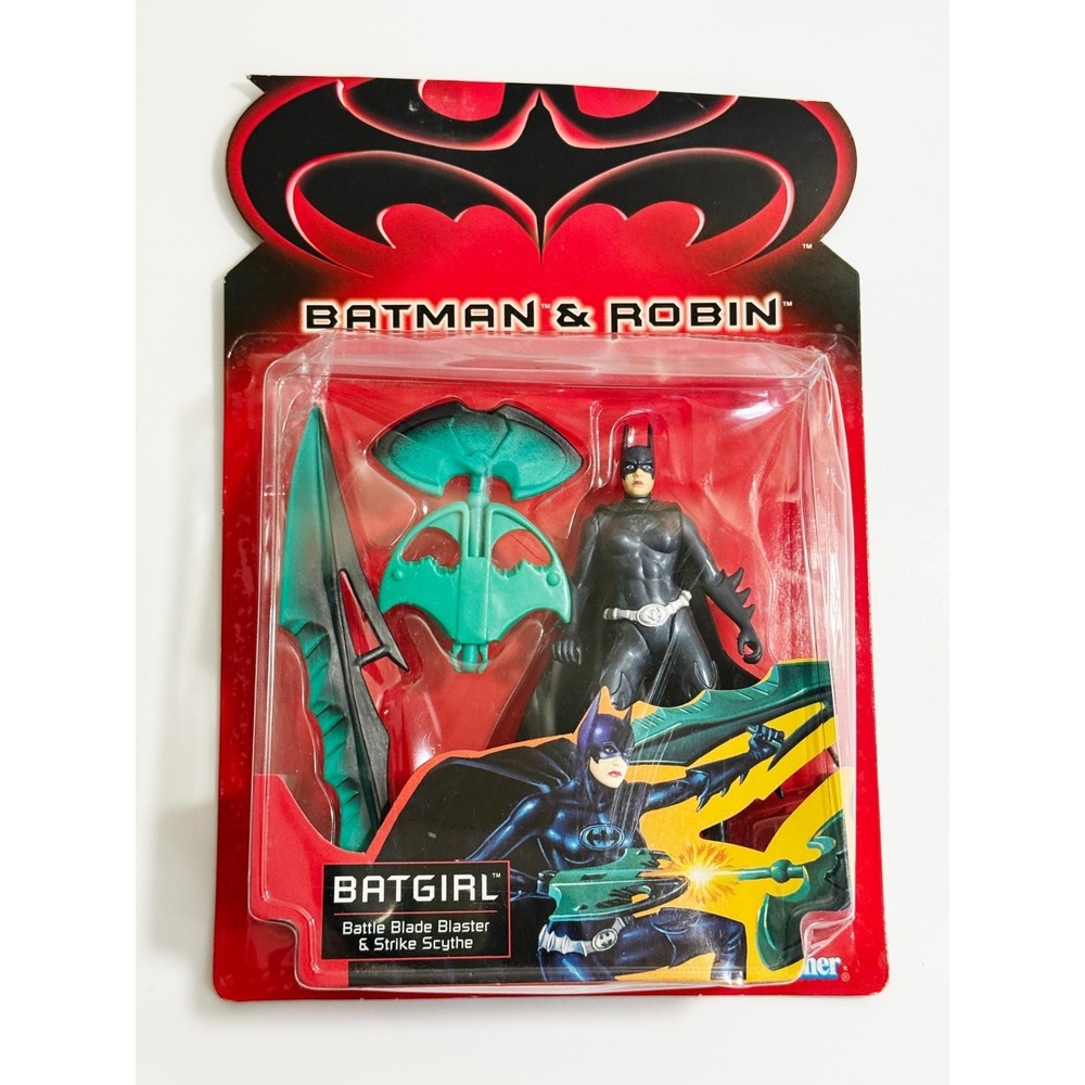 Batman & Robin Batgirl Battle Blade Blaster Figure 1997 Kenner